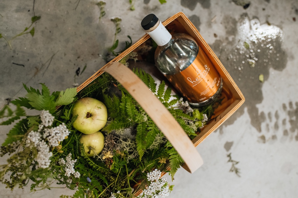 Hernö High Coast Terroir Gin 2023 is a lovely fusion of nordic forest and traditional Swedish gardens. The spicy licorice tones from garden myrrh and fresh mint from water mint meets sweet red summer apples. Limited to 868 bottles.