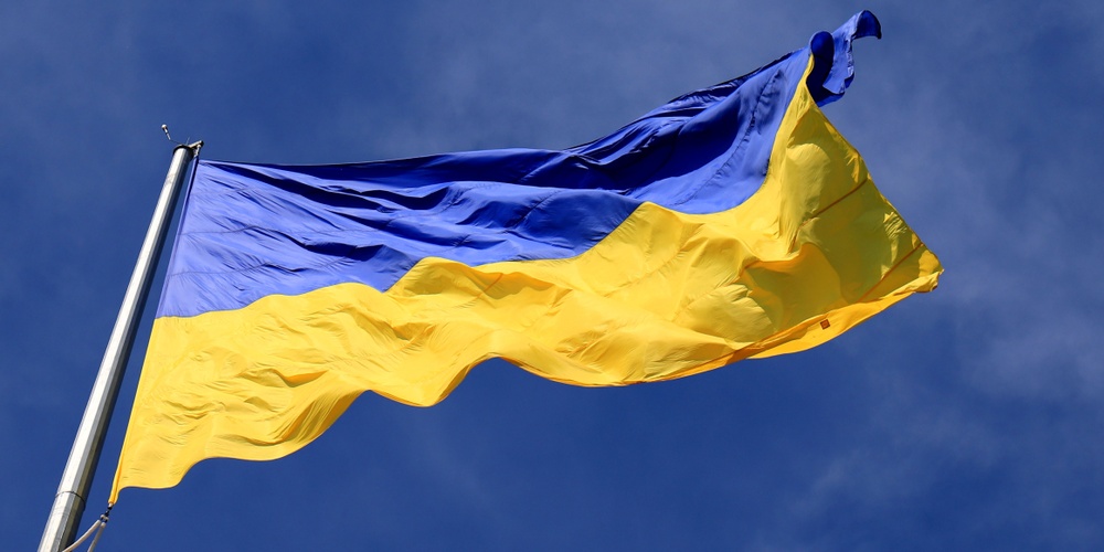 Ukrainas flagga