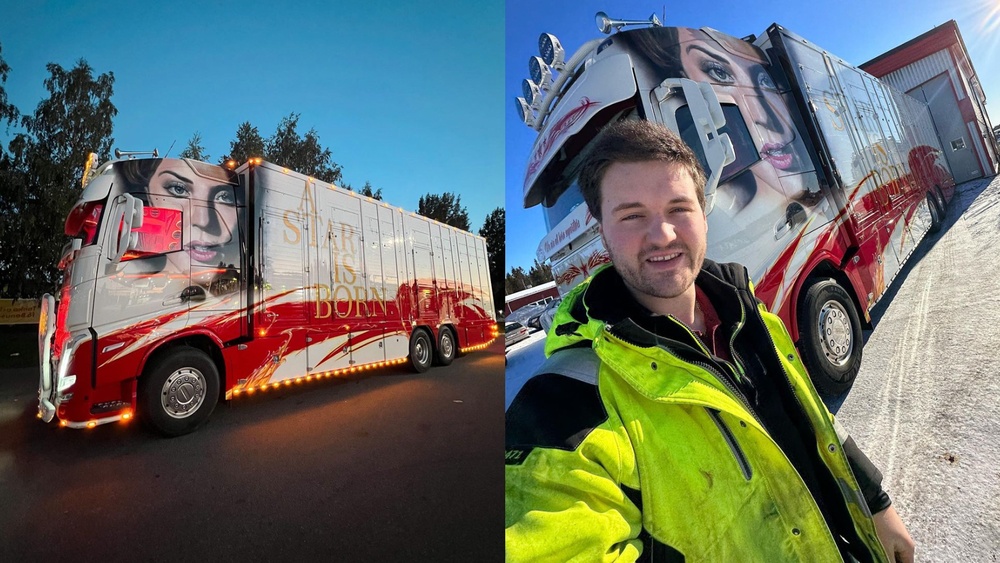 Simon Lundman har några av Sveriges mest spektakulära lastbilar. Nu blir Piteåbon designmentor i en drömlastbiltävling som Klaravik håller tillsammans med Pgtech.