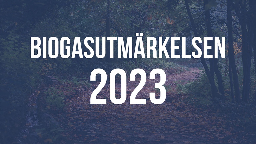 Nominera till biogasutmärkelsen 2023