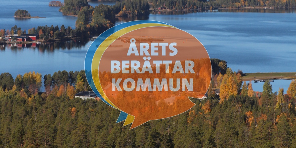 Storuman, Årets berättarkommun i Västerbotten  2020/21.