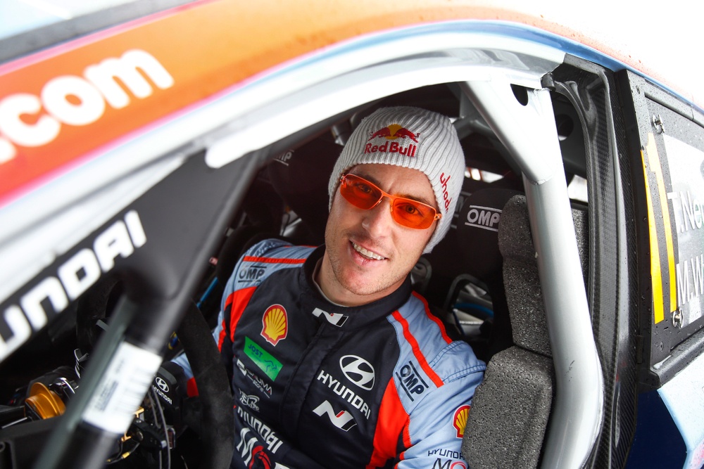 Thierry Neuville finished third in Sweden warm-up. 
Foto: Tony Velam/McKlein