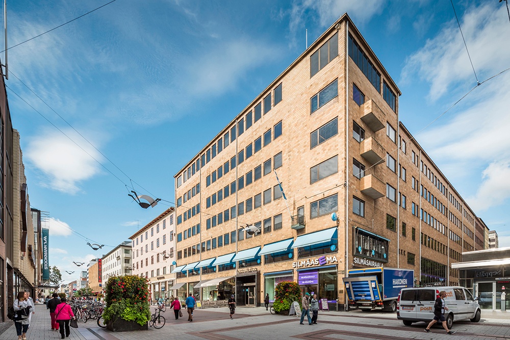 Sampotalo, office building in Turku