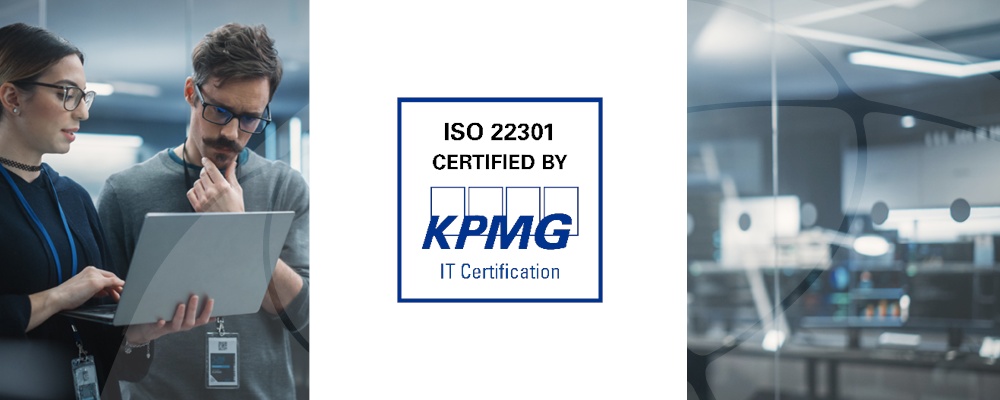 Benify ISO 22301 Certification by KPMG