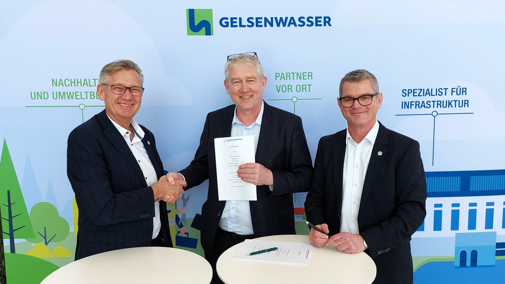 From left: Leo Homann Managing Director at MSE, Martin Braunersreuther Managing Director at PGS, and Dr.-Ing. Rudolf Turek Chief Techical Officer at MSE. 