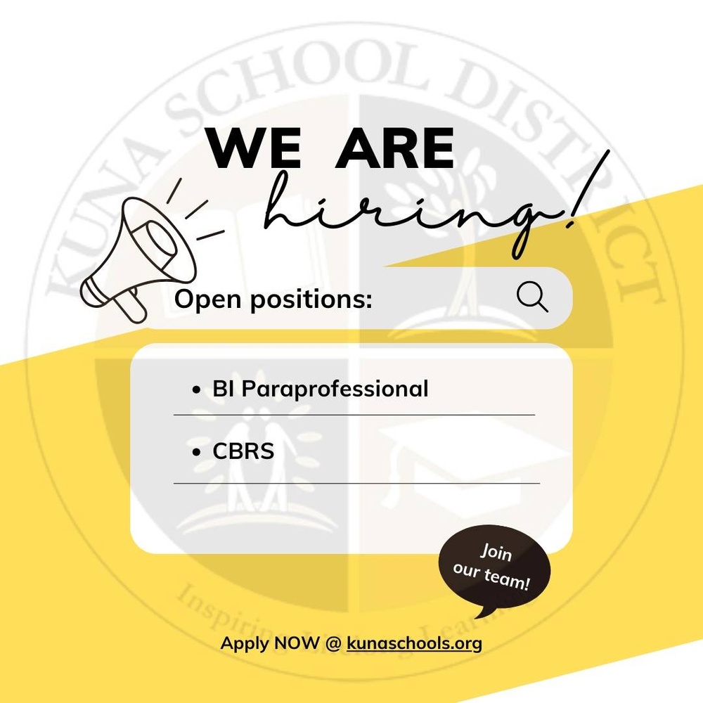 We are hiring: BI Paraprofessional