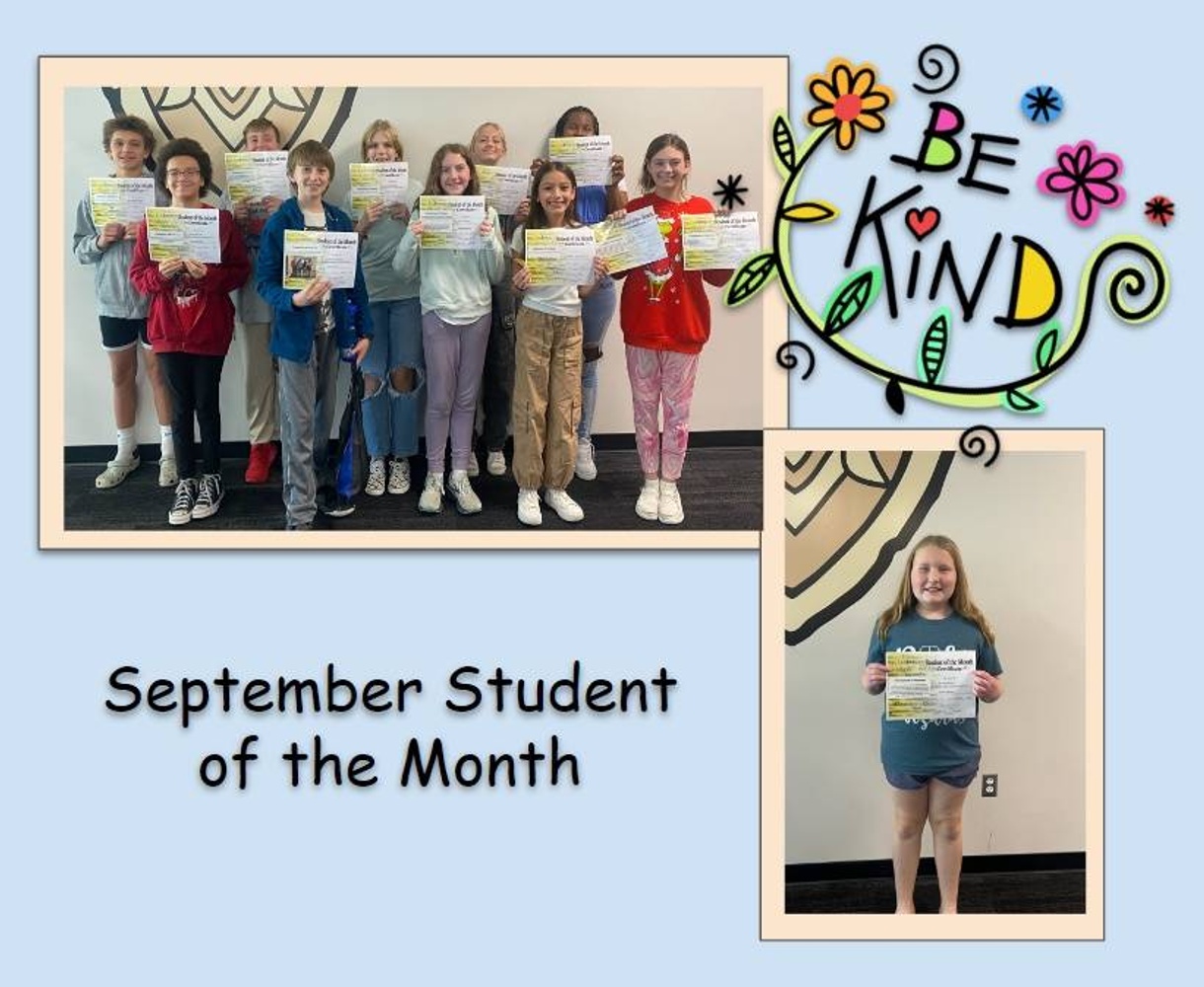 September Student of the Month