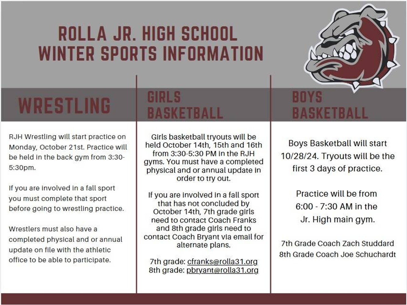 winter sport info