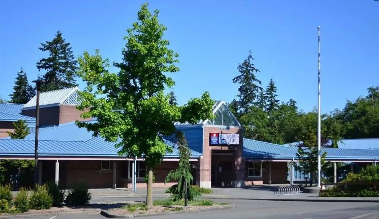 Columbia Elementary School Main Entrance