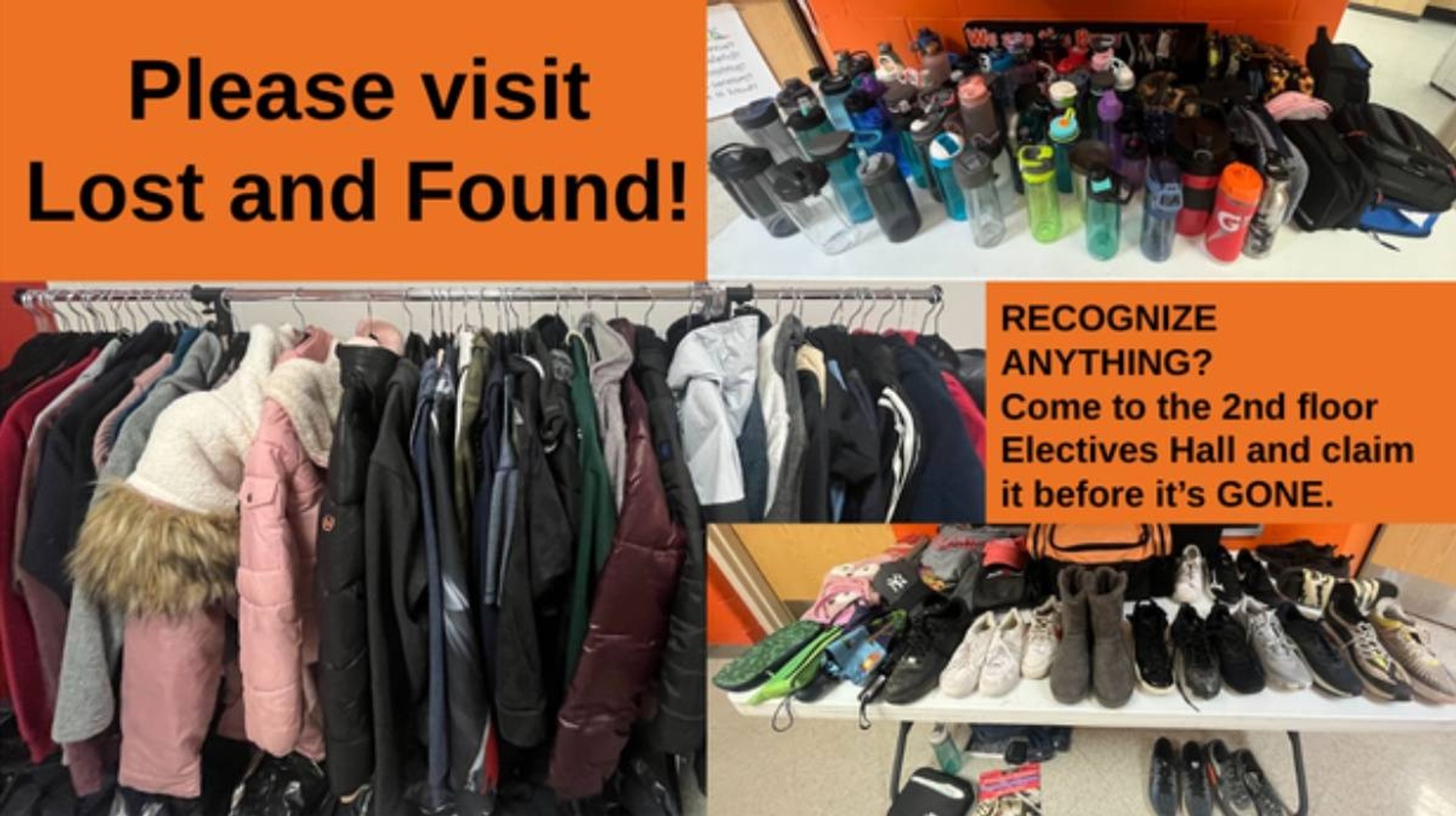 Lost and found info