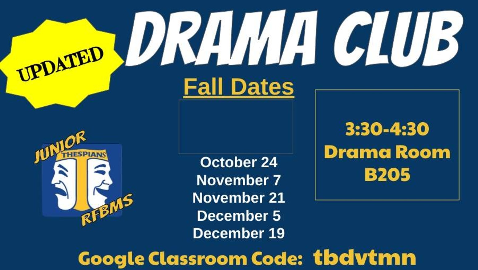 Drama Club News