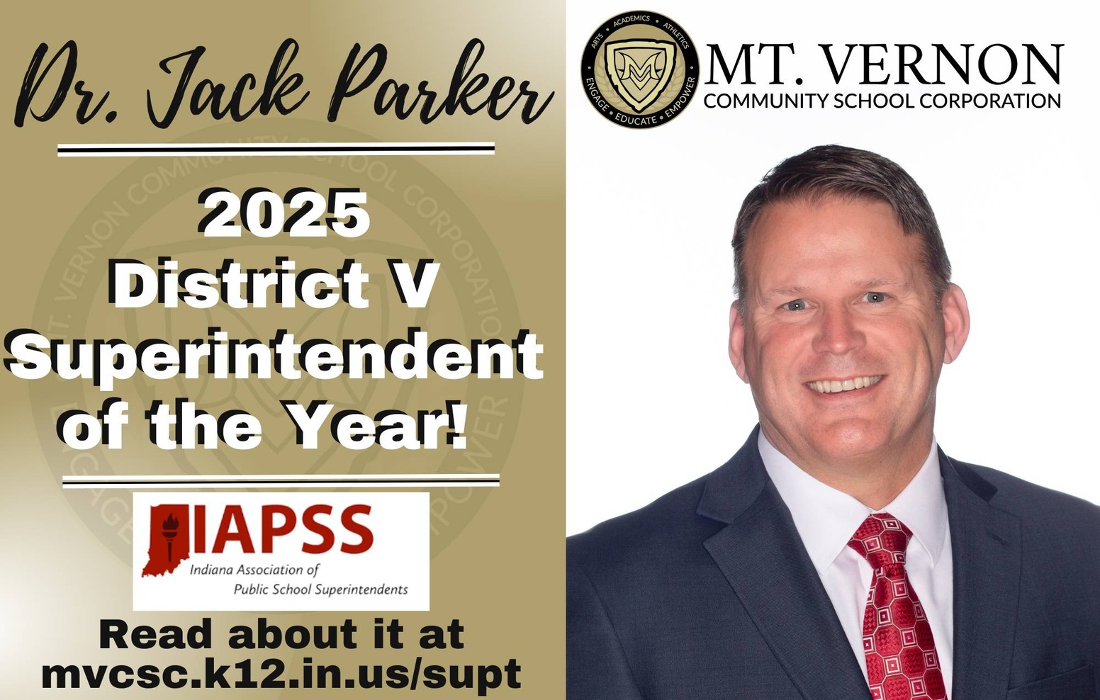 Superintendent of the Year