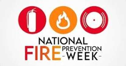 national fire prevention week logo