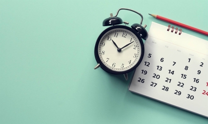 Clock and calendar