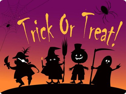 Trick or Treat flyer