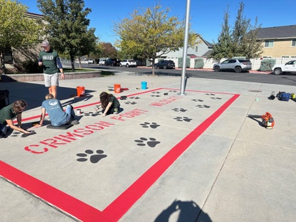 Stonehill Church group painting