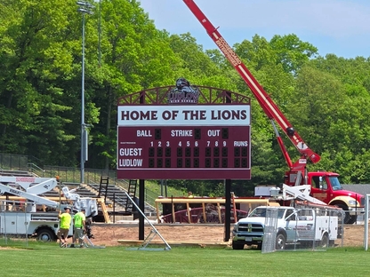 construction of scoreboard 