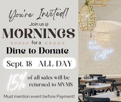 Mornings Dine to Donate