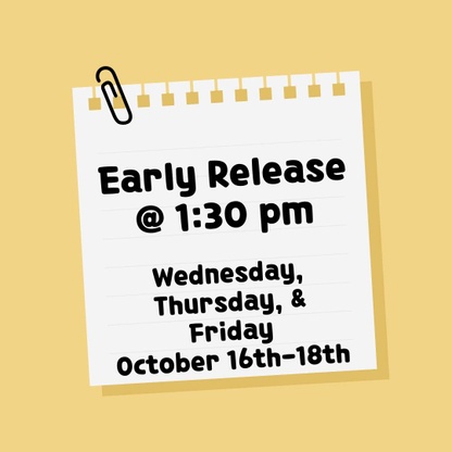 Early release days and times