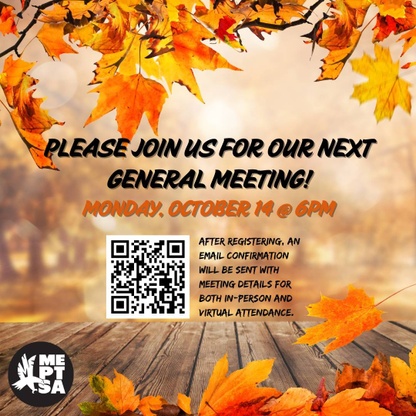 Fall theme meeting design qr code