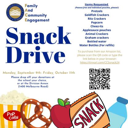 CCS Snack Drive