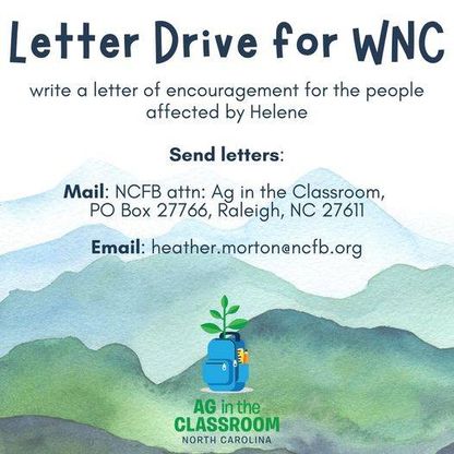 Letter Drive for WNC graphic.