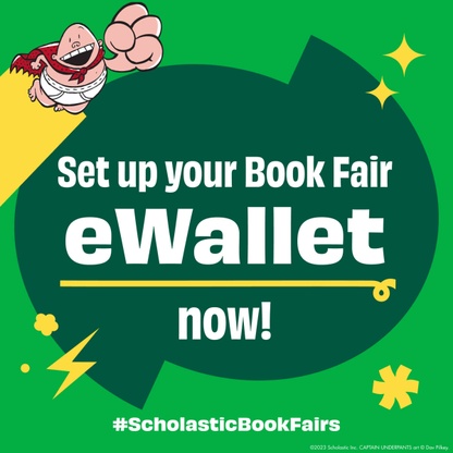 Set up your Book Fair eWallet now #ScholasticBookFairs