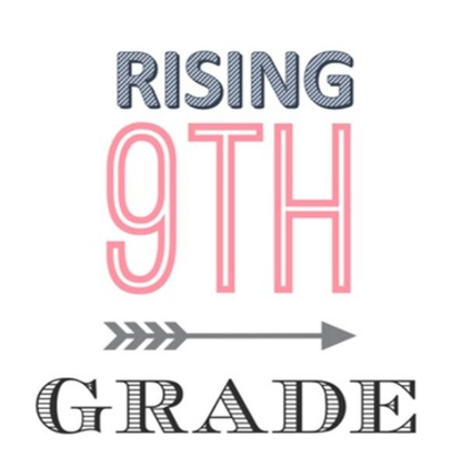 Rising 9th grade graphic