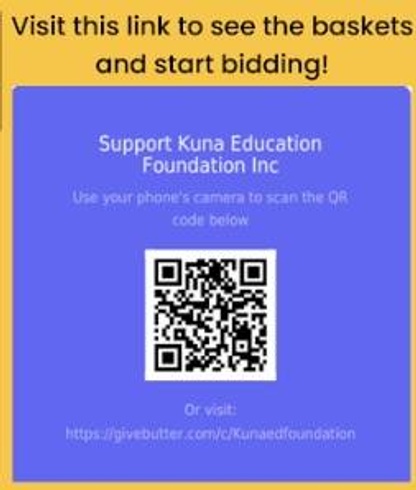 QR Code for bidding