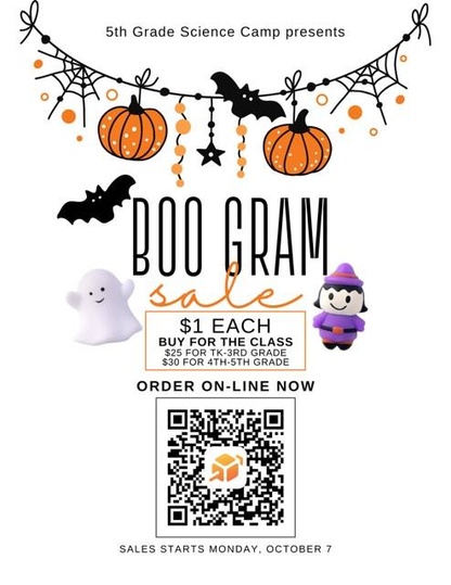 BOO Gram Sales