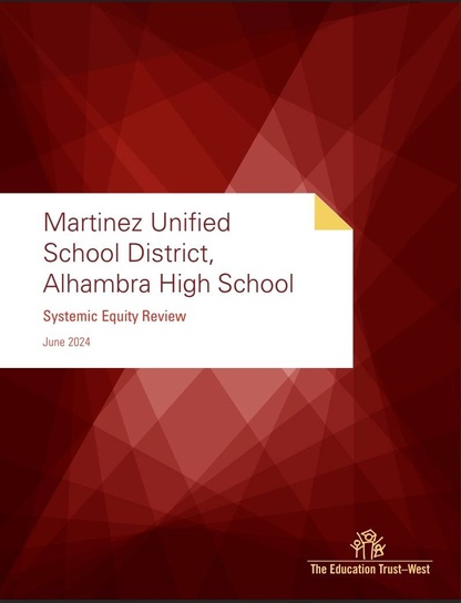 Cover of Equity Review Report for AHS