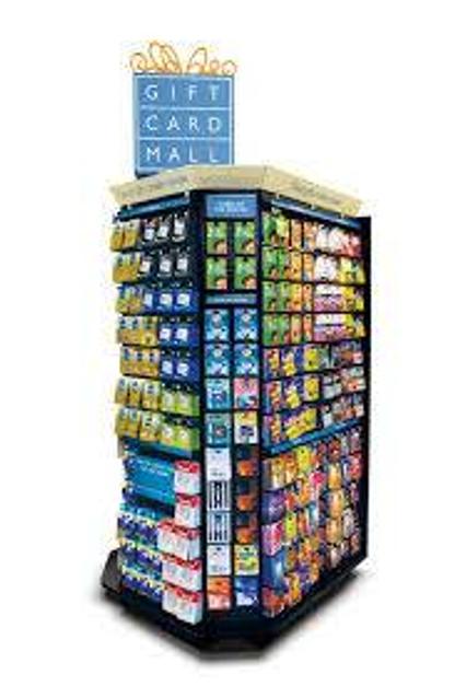 Gift card tower