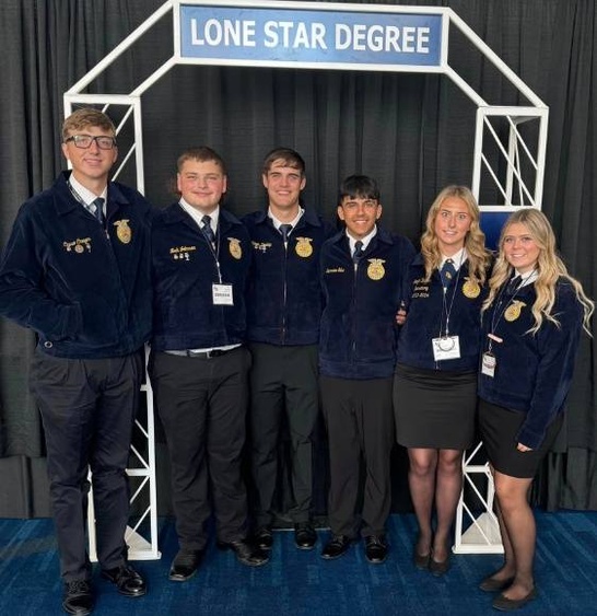 Image of FFA Lone Star Degree Recipients