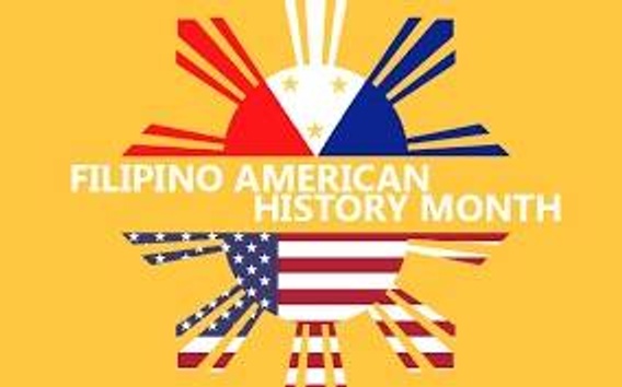 Filipino American History Month sign