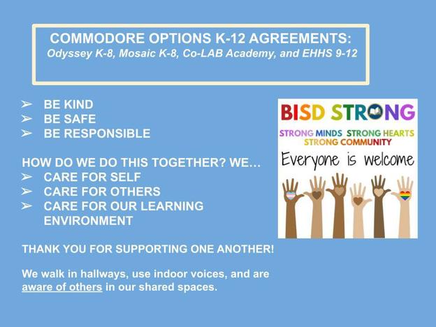 COS K-12 AGREEMENTS