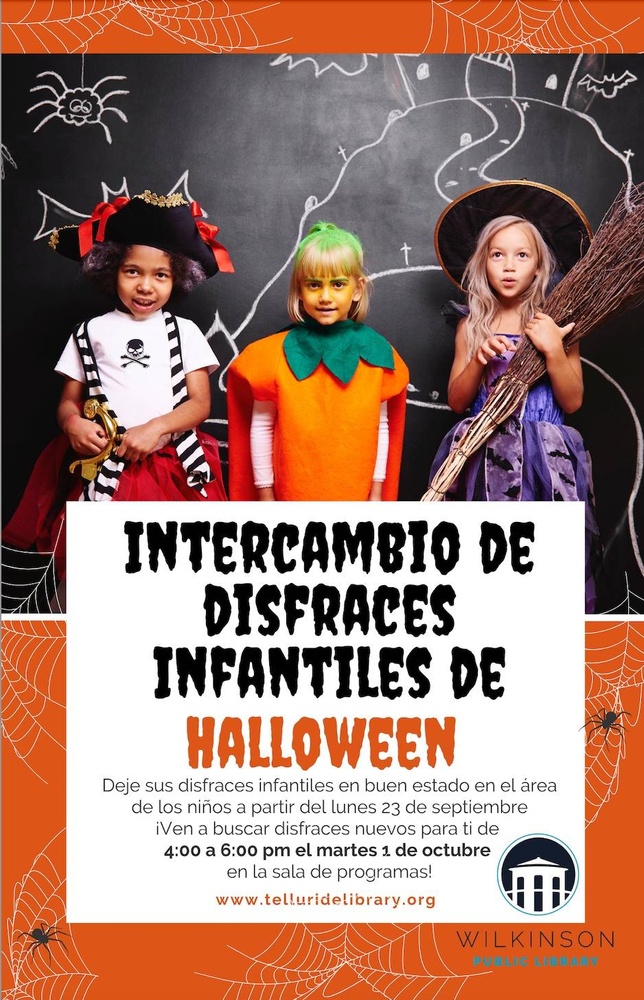 Spanish Halloween flyer