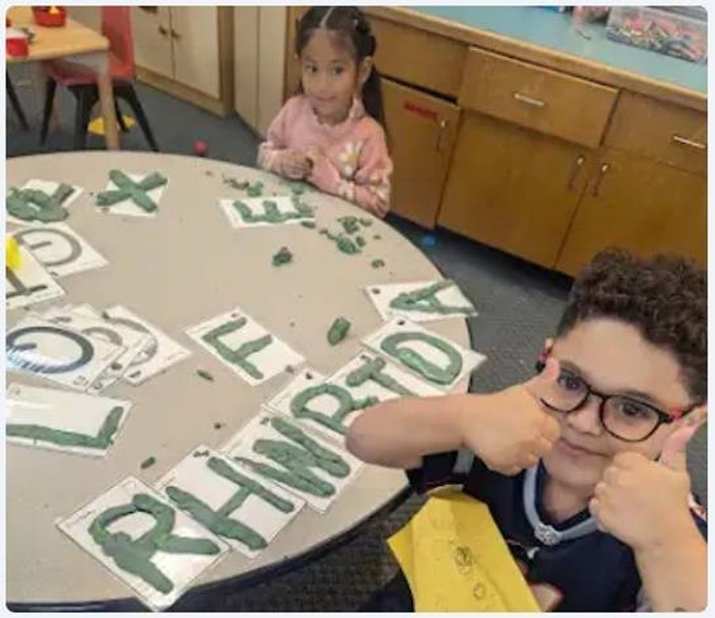 Writing and Learning Letters in PreK