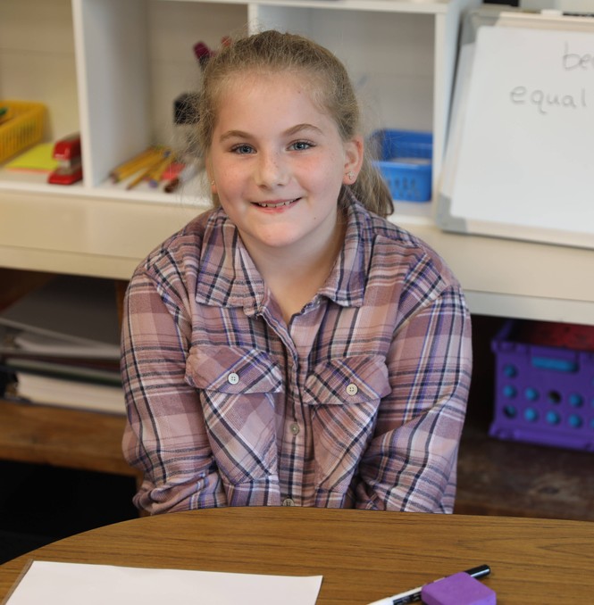 Students dressed up for Country Living Day