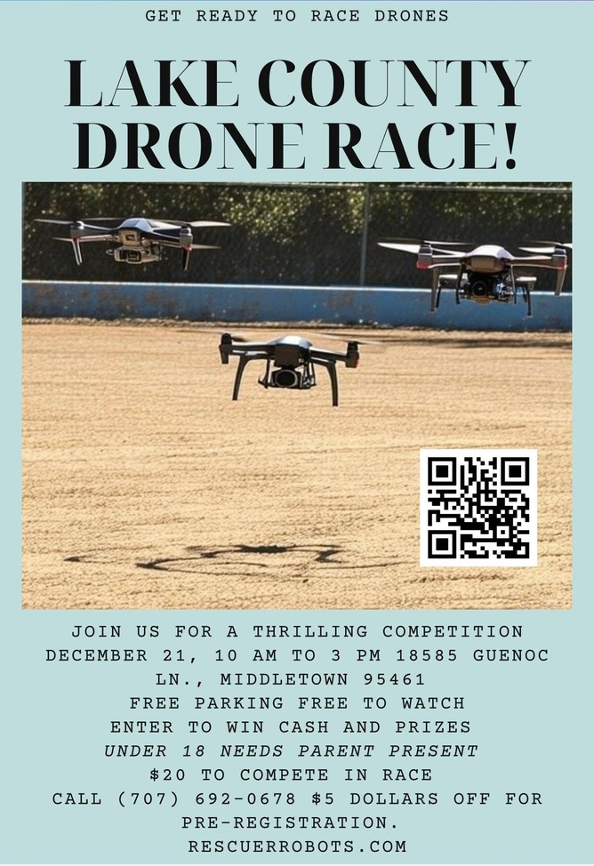 Drone Race Flyer
