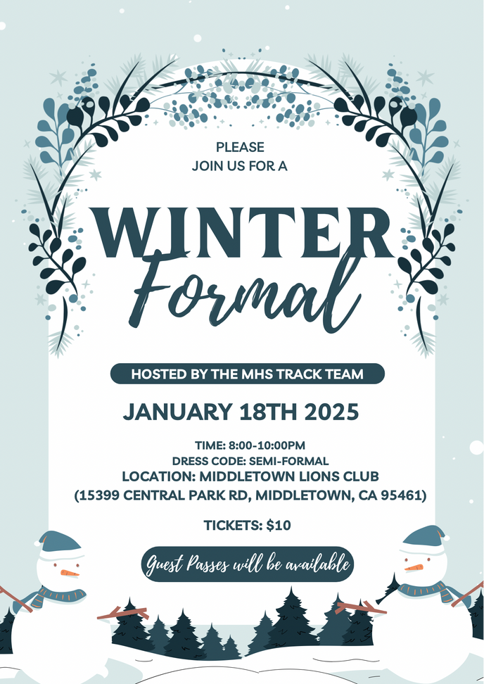 Winter Formal Flyer