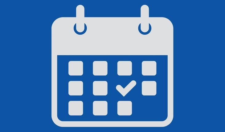 graphic with calendar icon