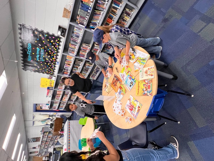 Students in the Library