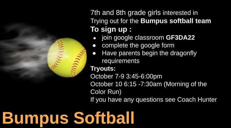 Softball tryouts