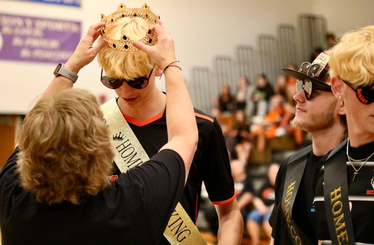 Homecoming King is crowned