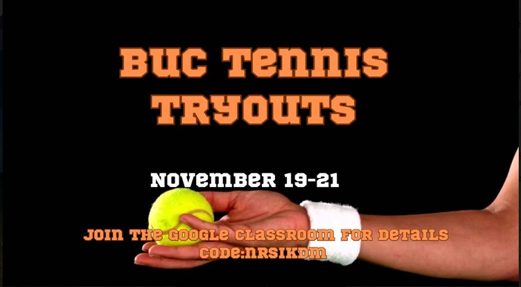 Tennis Tryouts