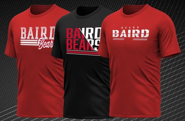 picture of baird t-shirts