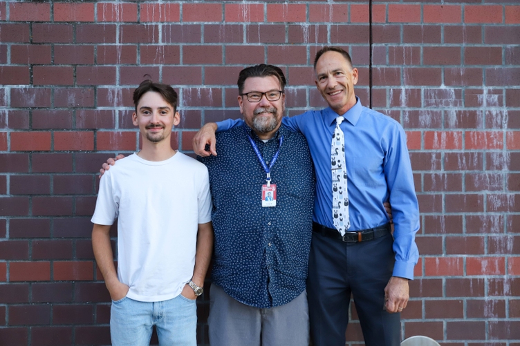 Photo of Tim Albrecht, Joe Horacek, and Todd Peterson