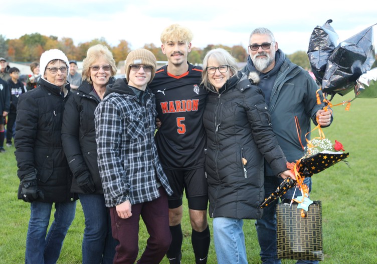 Seniors with family members