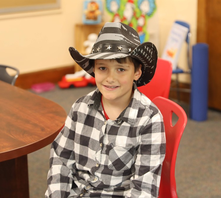 Students dressed up for Country Living Day