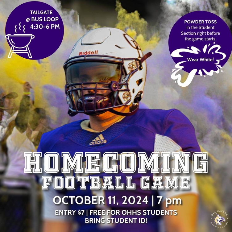 homecoming game poster